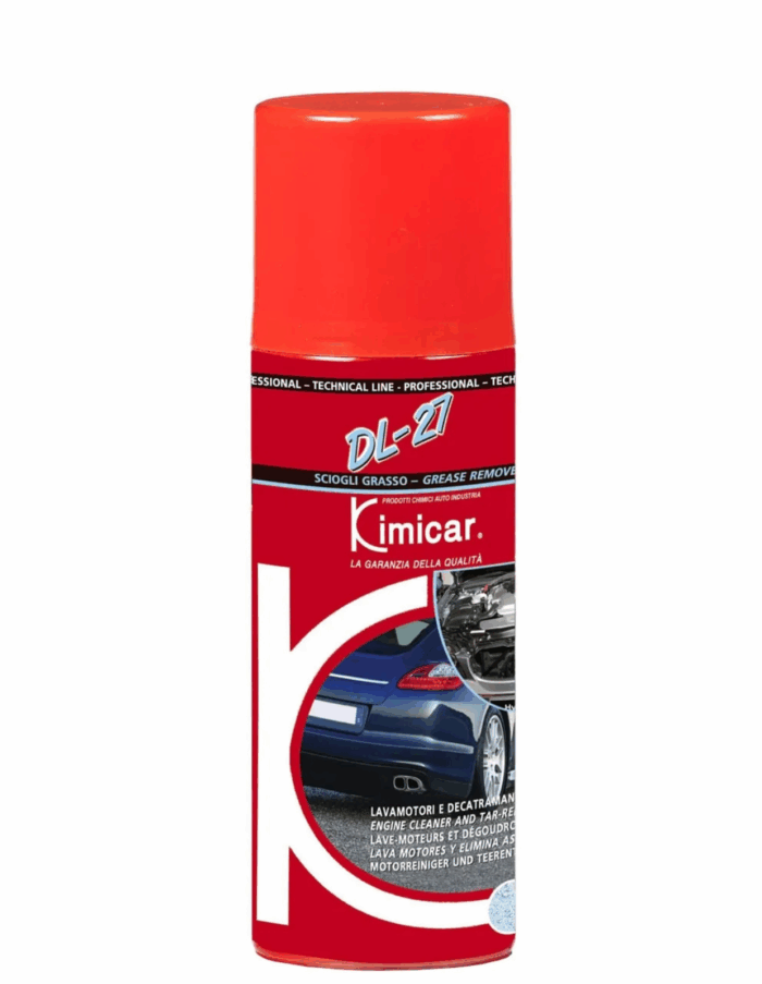 Kimicar D.L. 27 čistič motorov a odstraňovač nálepiek a asfaltu 400ml – Obrázok 1