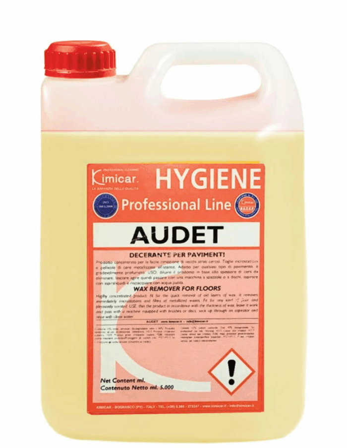 Kimicar AUDET Prostriedok na odstránenie vosku z podláh 5000ml – Obrázok 1