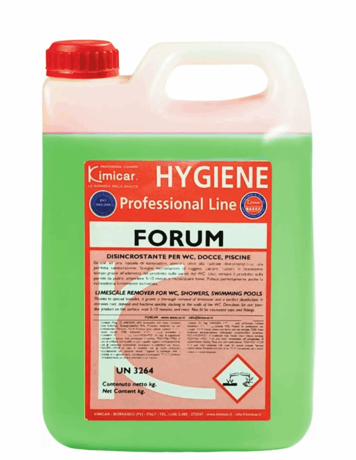 Kimicar FORUM čistič na WC, sprchy, bazény 5000ml – Obrázok 1