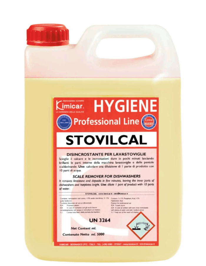 Kimicar STOVICAL odstraňovanie vodného kameňa z umývačiek riadu a práčiek 5000ml – Obrázok 1