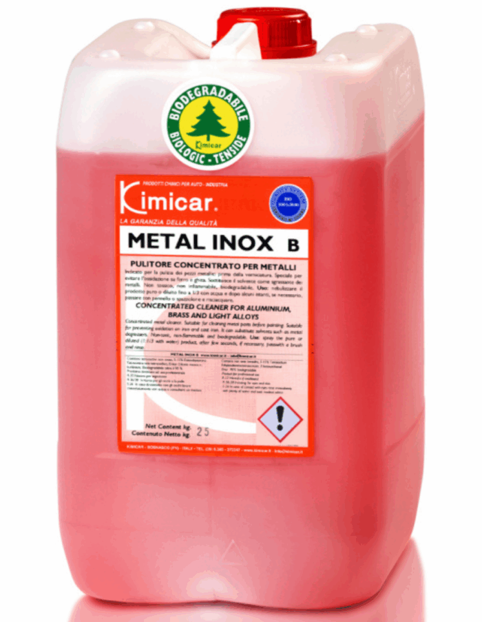 Dizajn bez názvu (3) Kimicar METAL INOX B čistič kovových častí pred lakovaním 12kg – Obrázok 1