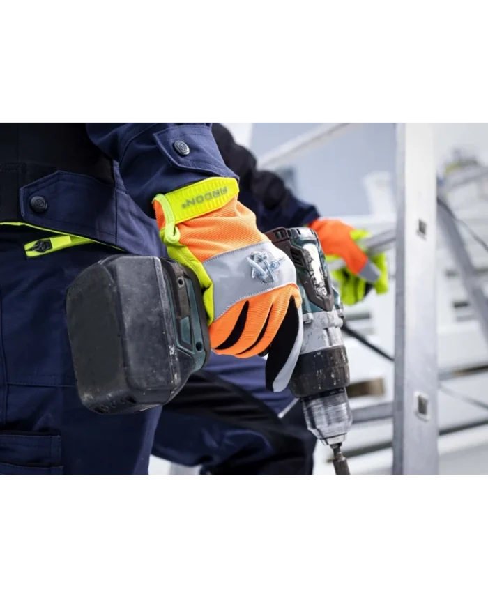Kombinované rukavice ARDON®THUNDER MAGNETIC – Obrázok 2