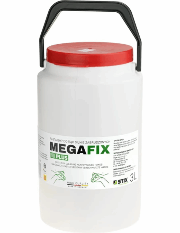 Megafix Plus pasta na silne znečistené ruky 3L – Obrázok 1
