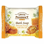 Green Pharmacy toaletné mydlo s manuka medom a olivovým olejom 100g