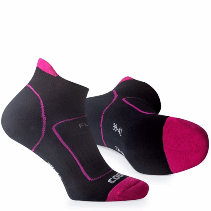 Dizajn bez názvu - 2025-12-08T164056.015 Dámske ponožky FLR COOL PINK – Obrázok 1