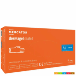 Latexové rukavice MERCATOR® dermagel coated 100ks/bal.