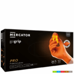 Nitrilové rukavice MERCATOR® Gogrip oranžové 50ks/bal.