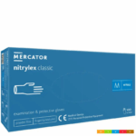 Nitrilové rukavice MERCATOR® nitrilex blue 100ks/bal.