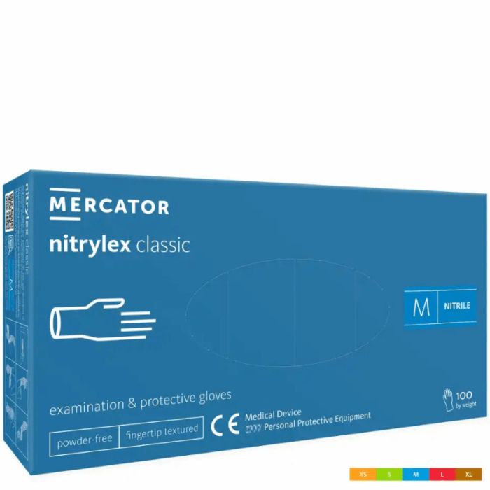 Dizajn bez názvu - 2026-01-20T095019.992 Nitrilové rukavice MERCATOR® nitrilex blue 100ks/bal. – Obrázok 1