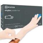 Vinylové rukavice MERCATOR® vinylex powder free 100ks/bal. – Obrázok 2