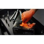 Nitrilové rukavice MERCATOR® Gogrip oranžové 50ks/bal. – Obrázok 3