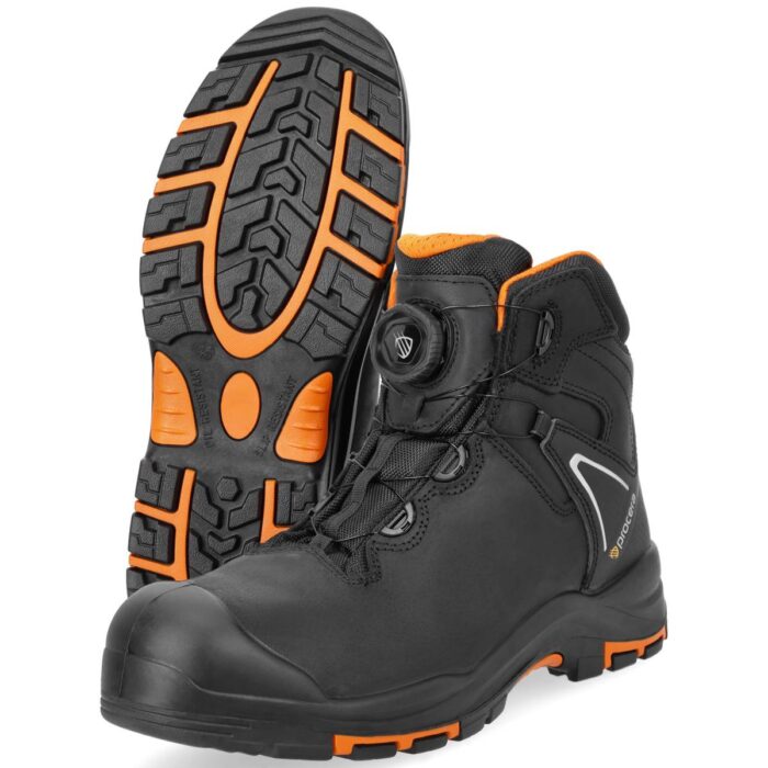 Bezpečnostná členková obuv CENTAUR BLACK SPIN S3 – Obrázok 5
