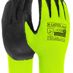Máčané rukavice X-LATOS v reflexnom prevedení
