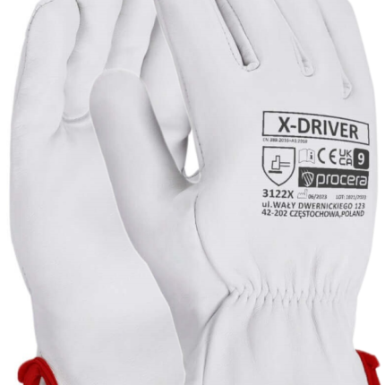Celokožené rukavice X-DRIVER