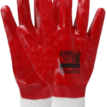 Máčané rukavice PVC X-POVI