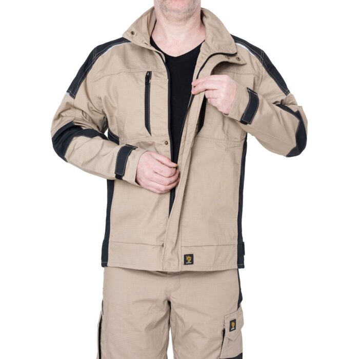 Blúza HELICON K RIP-STOP 260 khaki – Obrázok 2