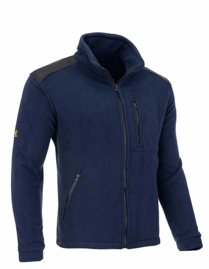 Flísová mikina odolná 350G NAVY – Obrázok 1