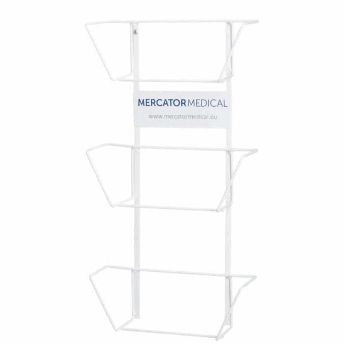 Držiak na 3bal. jednorázových rukavíc MERCATOR® biely – Obrázok 1
