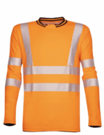 Reflexné tričko s dlhým rukávom ARDON®SIGNAL Hi-Vis oranžové