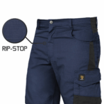 Kraťasy HELICON RIP-STOP námornícka modrá
