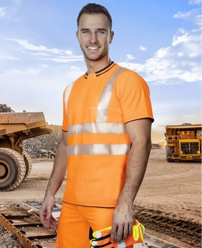 Reflexné Tričko Hi-Vis ARDON®SIGNAL oranžové – Obrázok 2