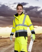 Mikina flísová Hi-Vis ARDON®SIGNAL žltá – Obrázok 2