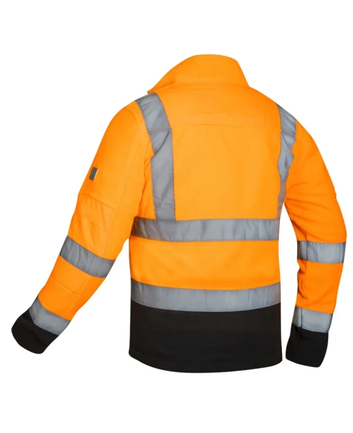 Mikina flísová Hi-Vis ARDON®SIGNAL oranžová – Obrázok 3