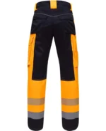 Reflexné nohavice do pása ARDON®SIGNAL+ oranžovo-čierne – Obrázok 4