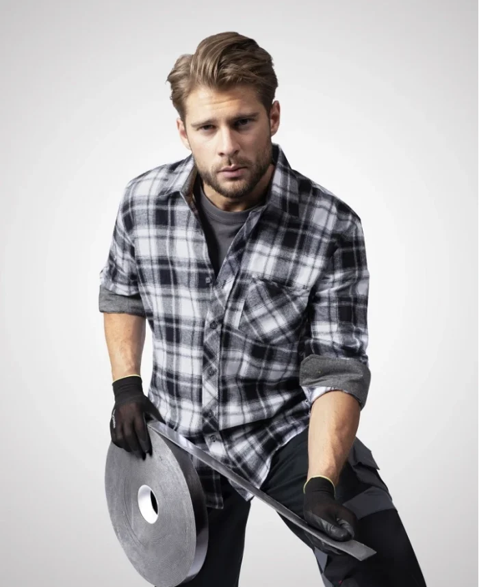 Košeľa ARDON®OPTIFLANNELS Čierna – Obrázok 2