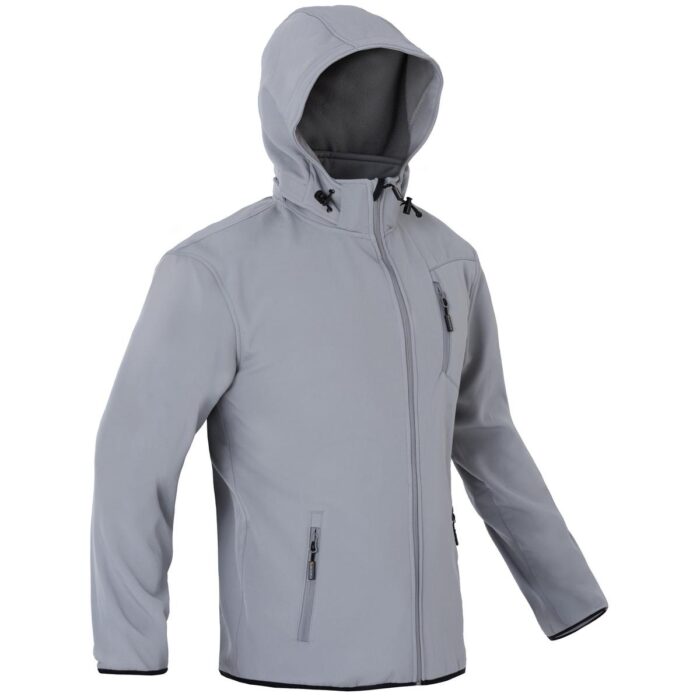 Softshellová bunda TUNDRA šedá – Obrázok 5