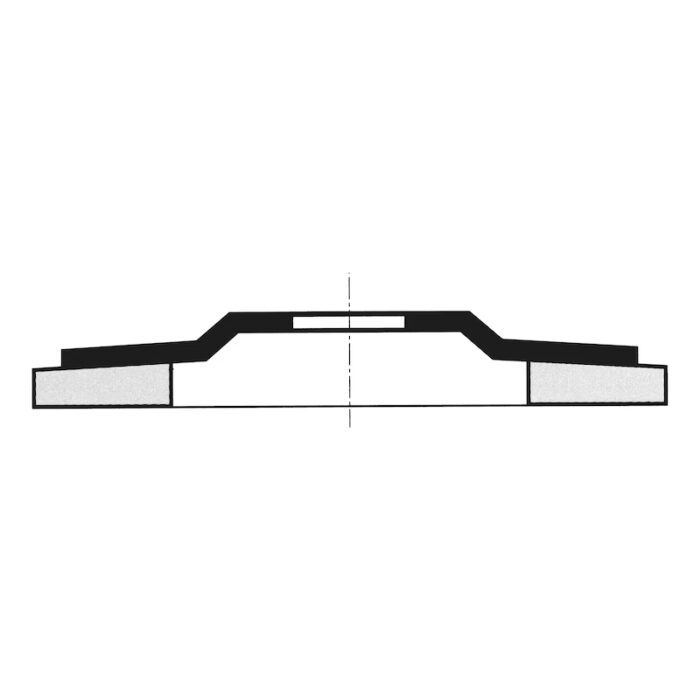 Lamelový kotúč PREMIUM T27 765X VSM 125mm – Obrázok 2