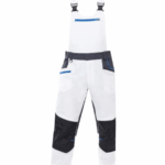 Nohavice s náprsenkou ARDON®4Xstretch® biele