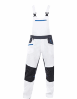 Nohavice s náprsenkou ARDON®4Xstretch® biele