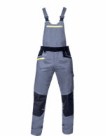 Nohavice s náprsenkou ARDON®4Xstretch® sivé