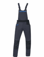 Nohavice s náprsenkou ARDON®4Xstretch® tmavo sivé