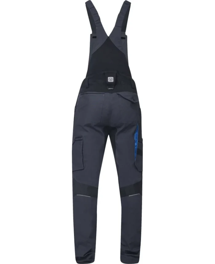Nohavice s náprsenkou ARDON®4Xstretch® tmavo sivé – Obrázok 4