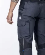 Nohavice s náprsenkou ARDON®4Xstretch® tmavo sivé – Obrázok 3