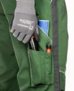 Nohavice s náprsenkou ARDON®URBAN+ zelené – Obrázok 3