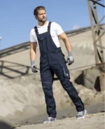 Nohavice s náprsenkou ARDON®URBAN+ tmavo modré – Obrázok 2