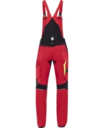 Nohavice s náprsenkou ARDON®4Xstretch® červené – Obrázok 6