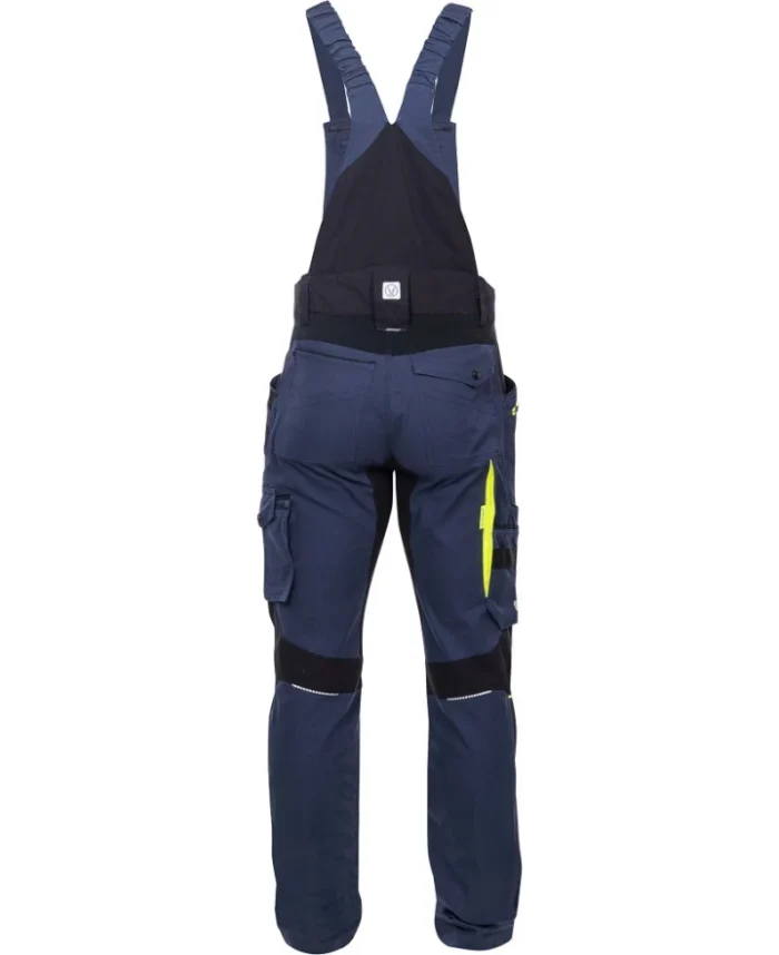 Nohavice s náprsenkou ARDON®4Xstretch® tmavo modré – Obrázok 5