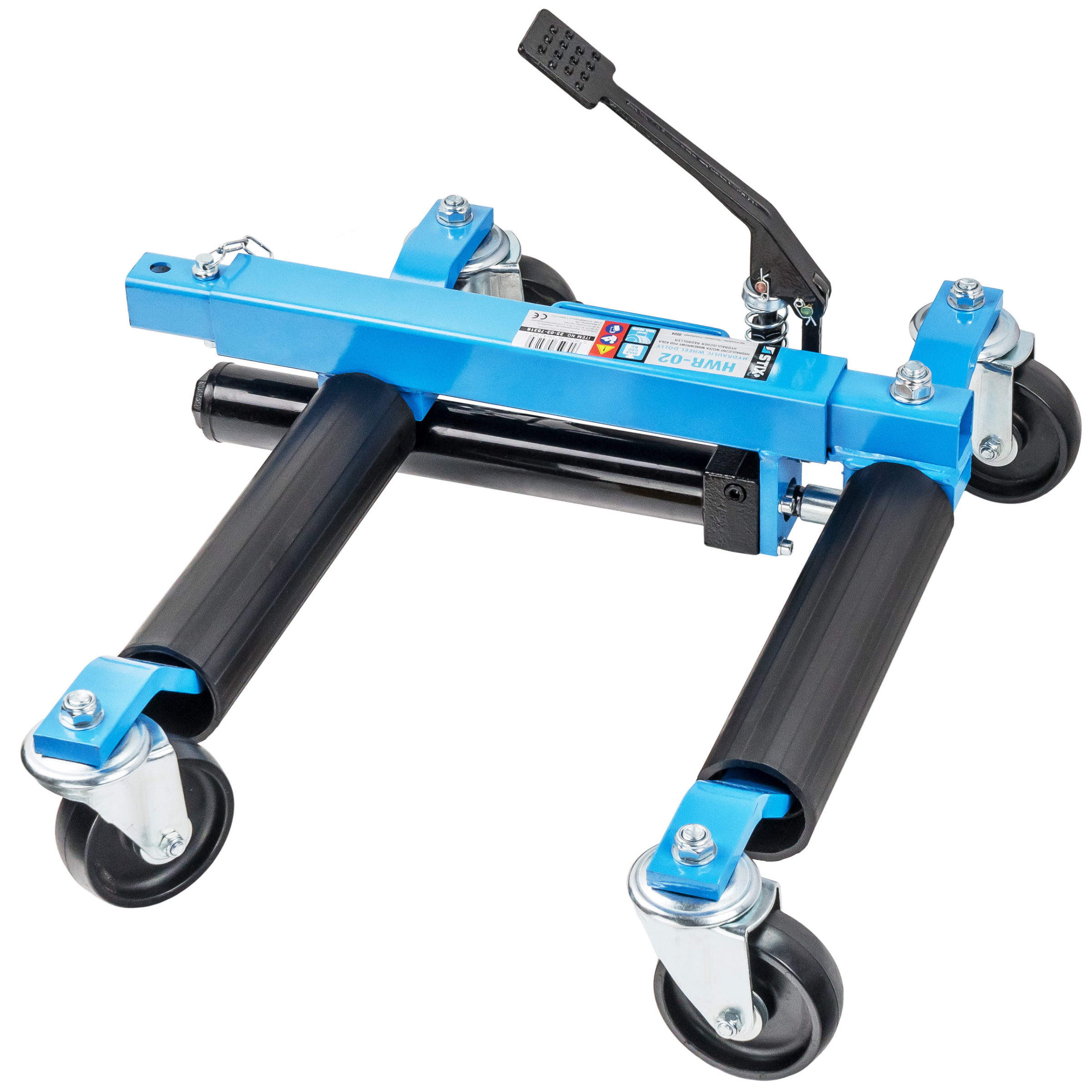 Dizajn bez názvu (21) Hydraulický manipulačný vozík s kolieskami HWR-02 – Obrázok 1