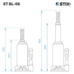Hydraulický zdvihák "panenka" 6T – Obrázok 2