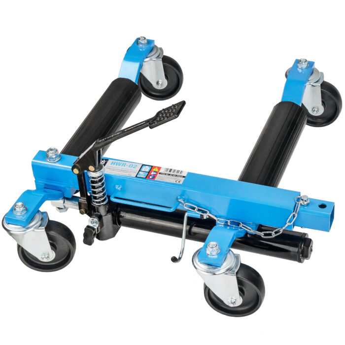 Hydraulický manipulačný vozík s kolieskami HWR-02 – Obrázok 4