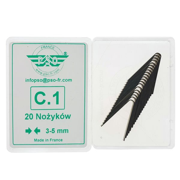 pol_pl_Nozyki-do-nacinarki-wyrzynarki-C1-3-5mm-PSO-46785_1 Plátky do rezačky pneumatík - PSO C1 3-5 mm 20ks/bal. – Obrázok 1