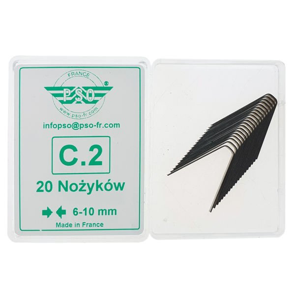 pol_pl_Nozyki-do-nacinarki-wyrzynarki-C2-6-10mm-PSO-46786_1 Plátky do rezačky pneumatík - PSO C2 6-10 mm 20ks/bal. – Obrázok 1