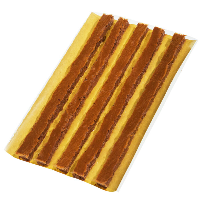 Butylové šnúry na opravu pneumatík 6mm x 100mm, hnedé 50ks/bal. – Obrázok 2
