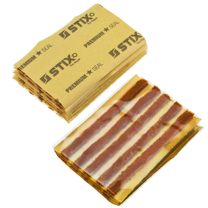 Butylové šnúry na opravu pneumatík 6mm x 100mm, hnedé 50ks/bal. – Obrázok 3