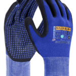 Máčané rukavice X-FLEX BLUE+